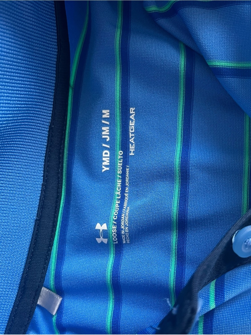 BASICALLY NEW: Set of 3 Under Armour Polo Shirts - Blue / Navy - Picture 7 of 7